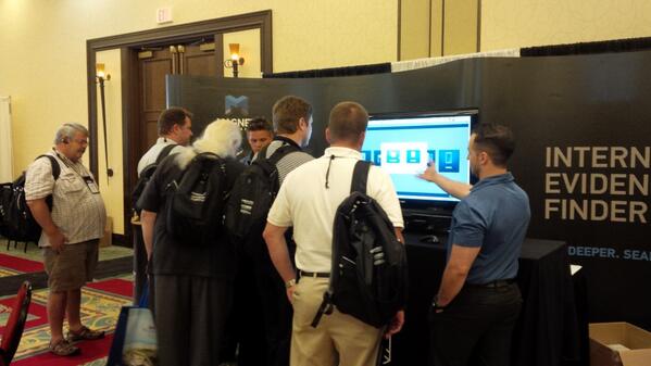 Magnet Forensics Booth at Techno Security 2014
