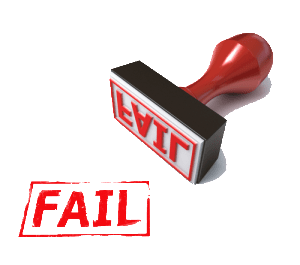 Failure - Fail Stamp